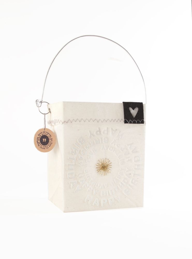 Wunschlichtbeutel "Happy Birthday" Zubehor, Tasche, Handtasche, Geldbörse