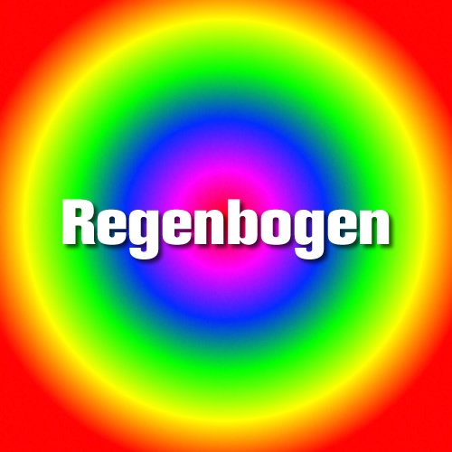 Paper & Poetry Stempelkissen Regenbogenfarben Räder Design