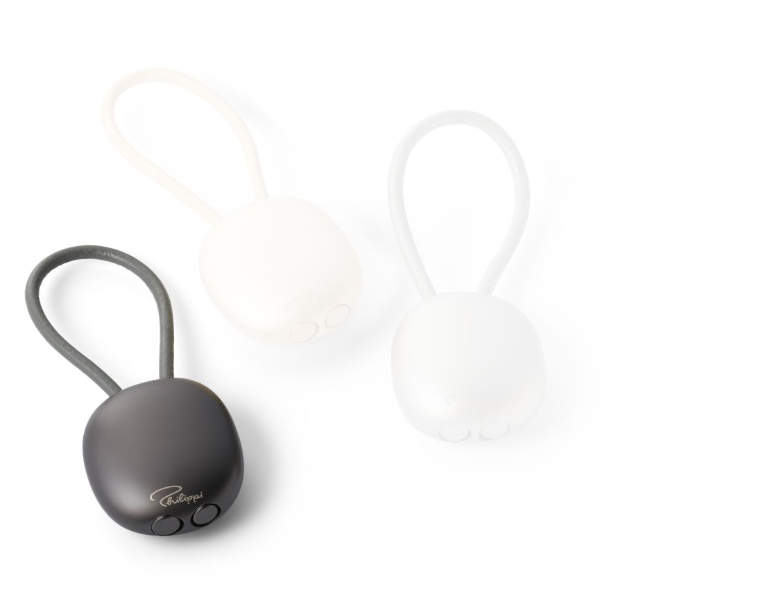 PEBBLE Schlüsselanhänger, anthrazitgrau Computerausrüstung, Elektronik, Hardware, Maus