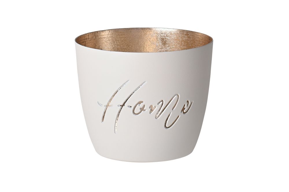 Madras Windlicht "Home" Pokal