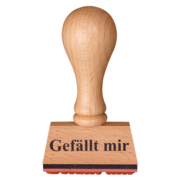 Stempel "Gefällt mir"