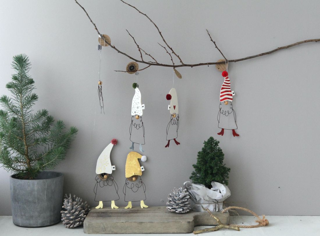Pflanze, Baum, Topfpflanze, Weihnachtsdekorationen, Person