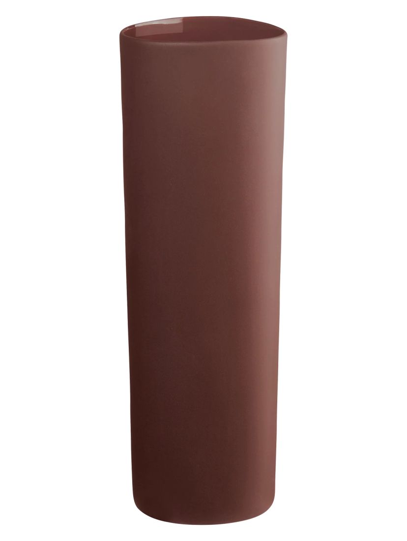 Vase, Tischvase, Rustrot, Zylindrisch, Höhe?