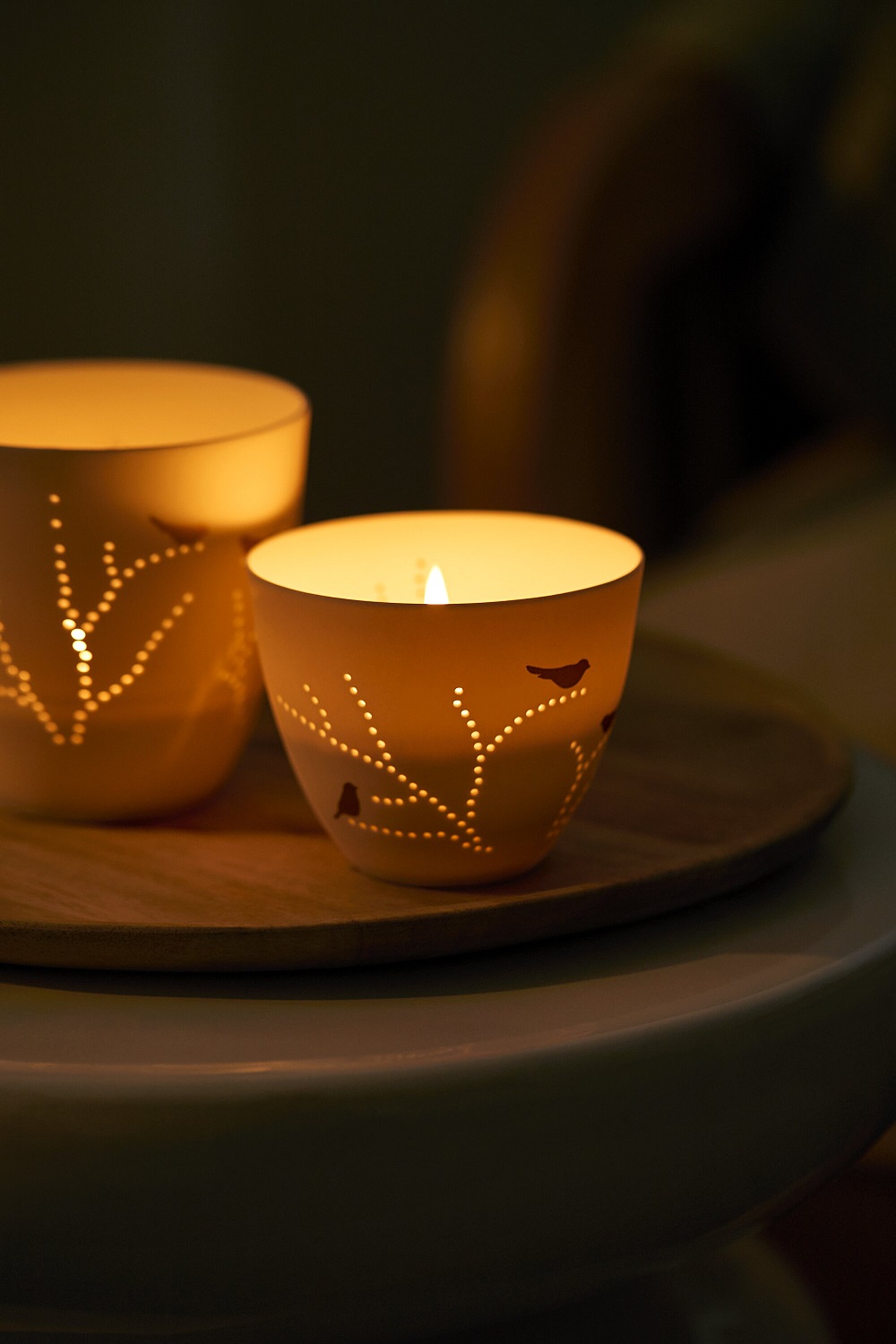 Kerzen, Teelicht, Halter, Dekoration,  warmes Licht