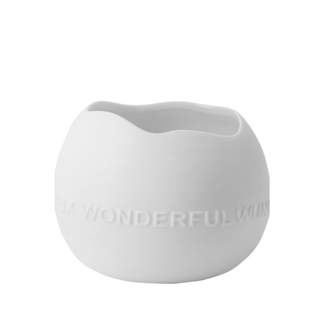 Wunderwelt Teelicht "Wundervoll" Krug, Töpferei, Vase, Porzellan
