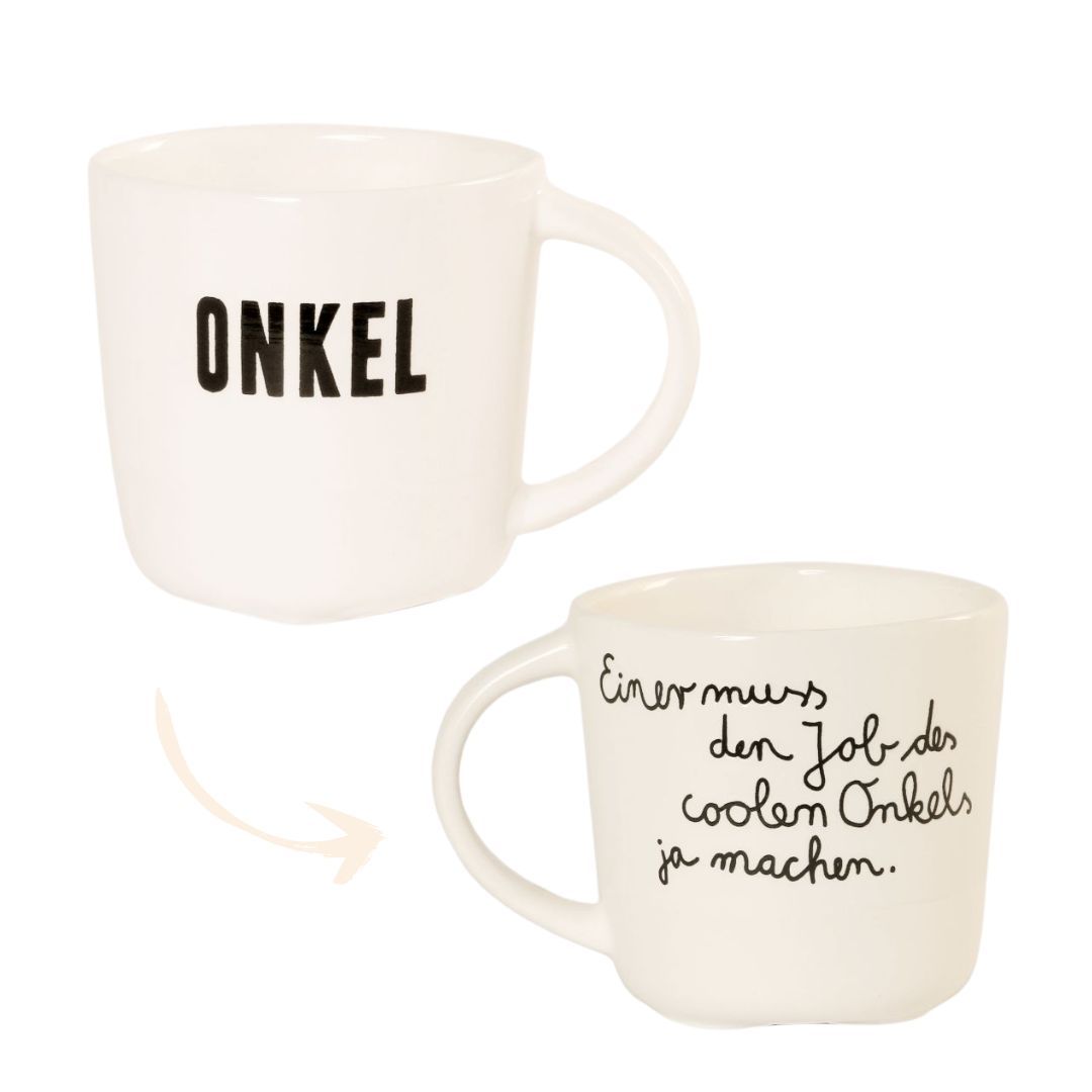 Mug, Kaffeemug, Weiß, Satzung, Spruch
