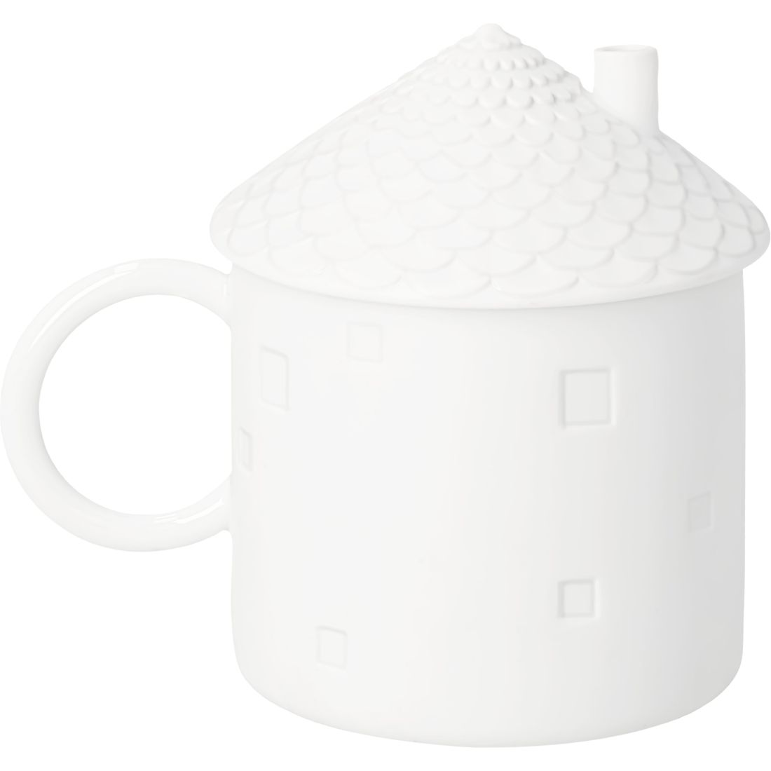 Becher, Tasse, Trinkgefäß, Keramiktasse, Kuppeldeckel