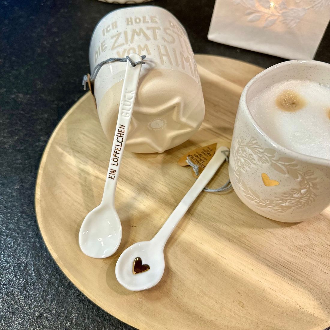 Porzellanlöffel