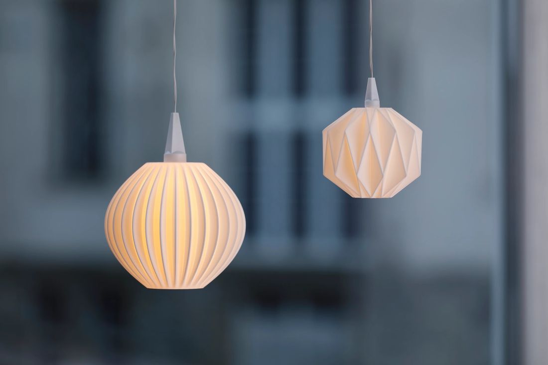 Lampen, Hängelampe, Papierlampe, Geometrisch, Beleuchtung