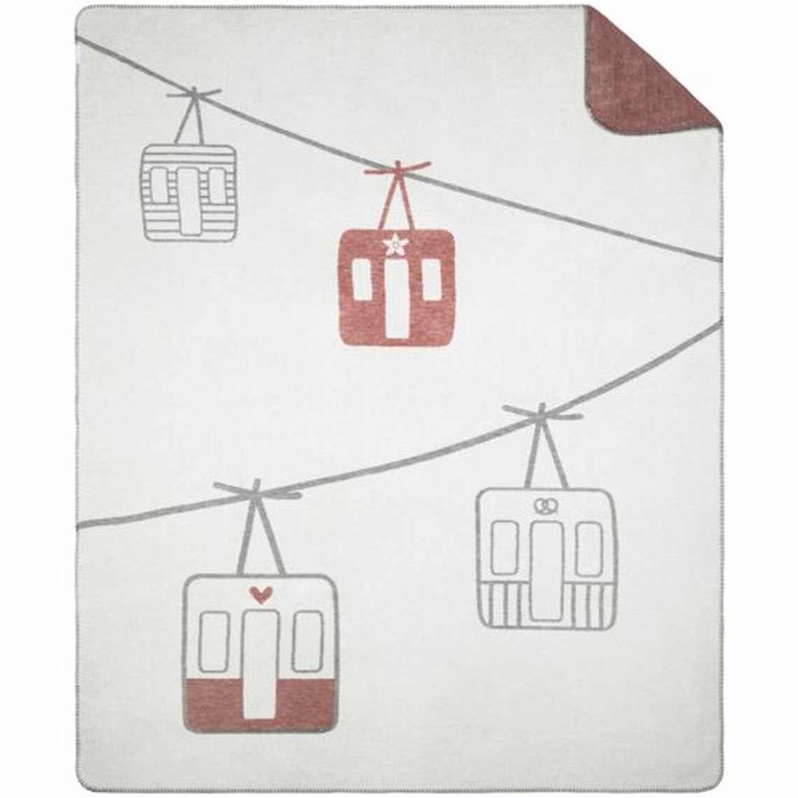 Decke "Gondeln" 200x150 cm