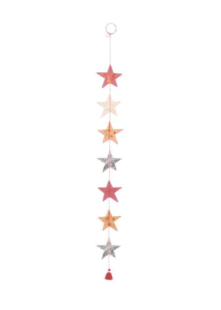 12617_result Wintersternkette - rot/silber