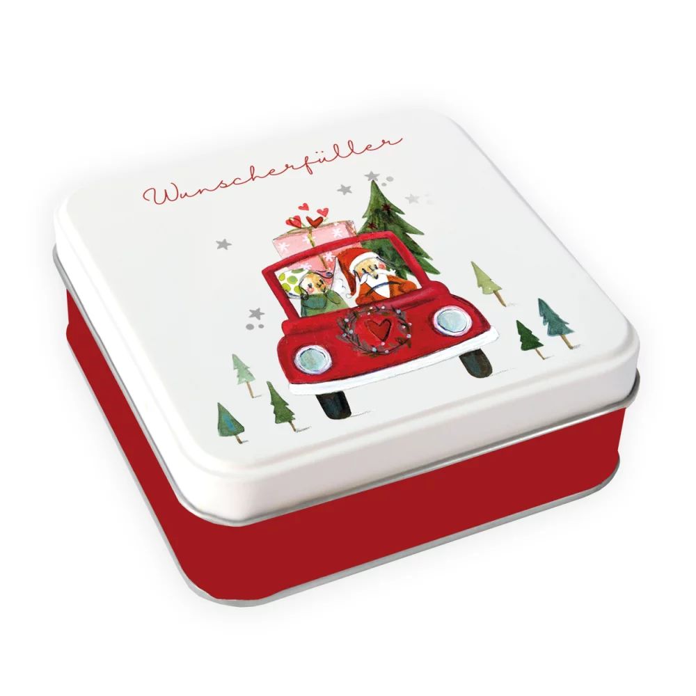 Geschenkdose Weihnachtsauto