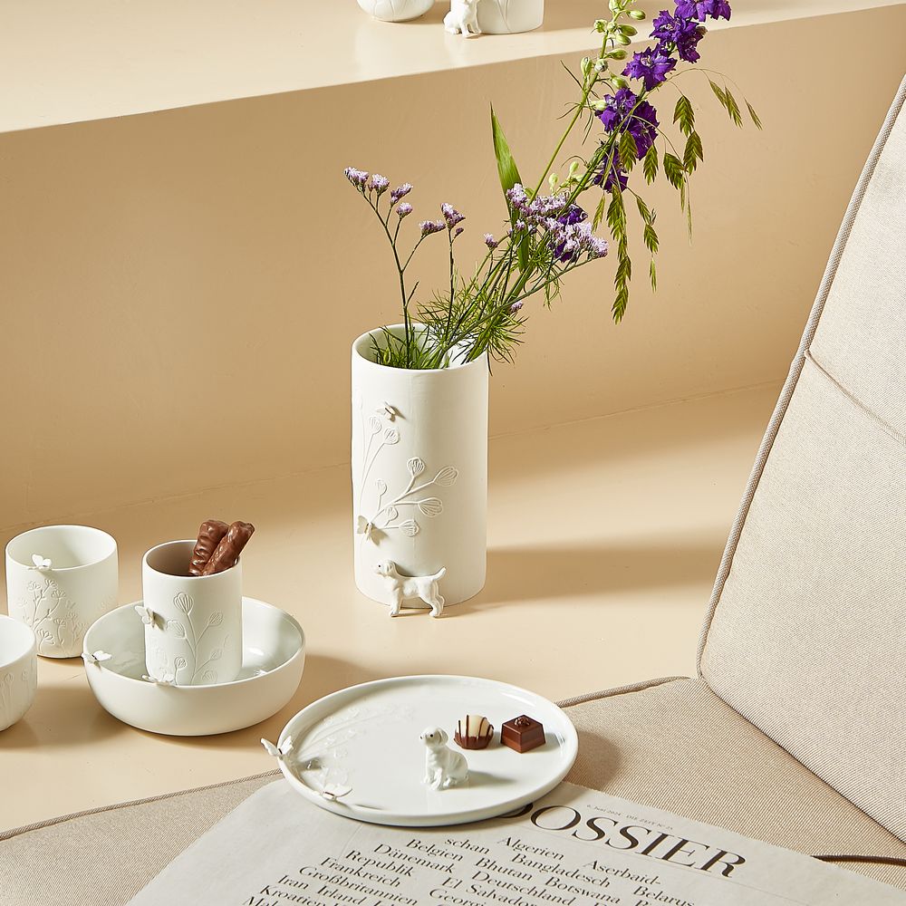 Blumen-Arrangement, Töpferei, Tasse, Tabelle, Tischplatte