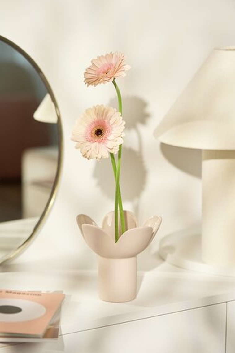 Blume, Blumen-Arrangement, Topfpflanze, Lampe, Gänseblümchen