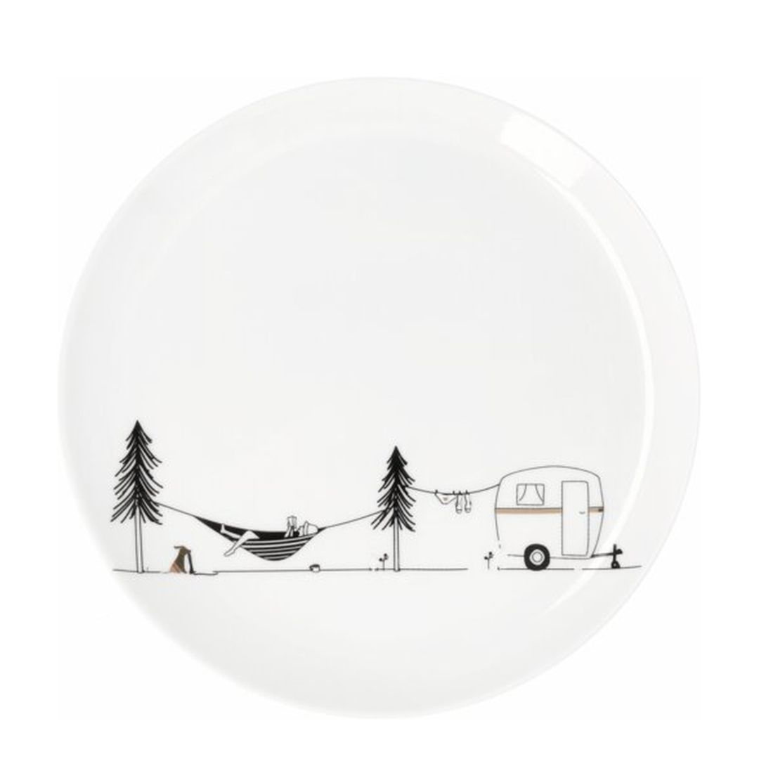 Geschenkteller „Camping“ – mit Camping-Motiven