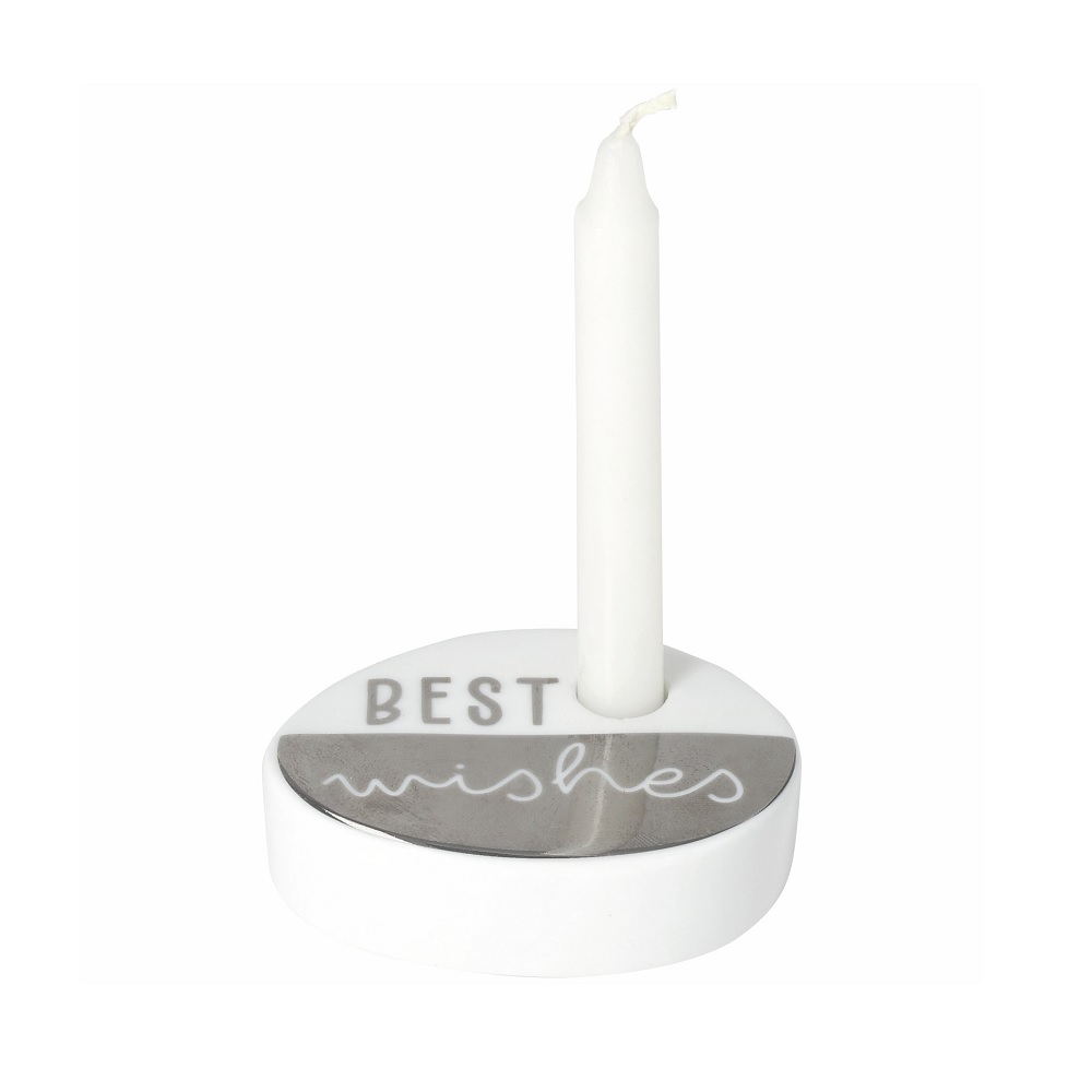 Wunschkerze "Best wishes" Kerze, Rauchrohr