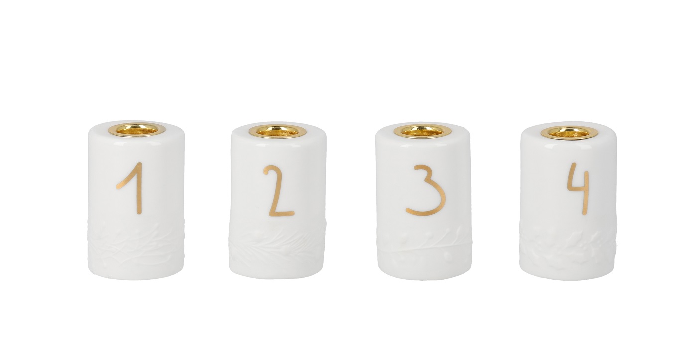 Kleines Adventslicht Set Papier