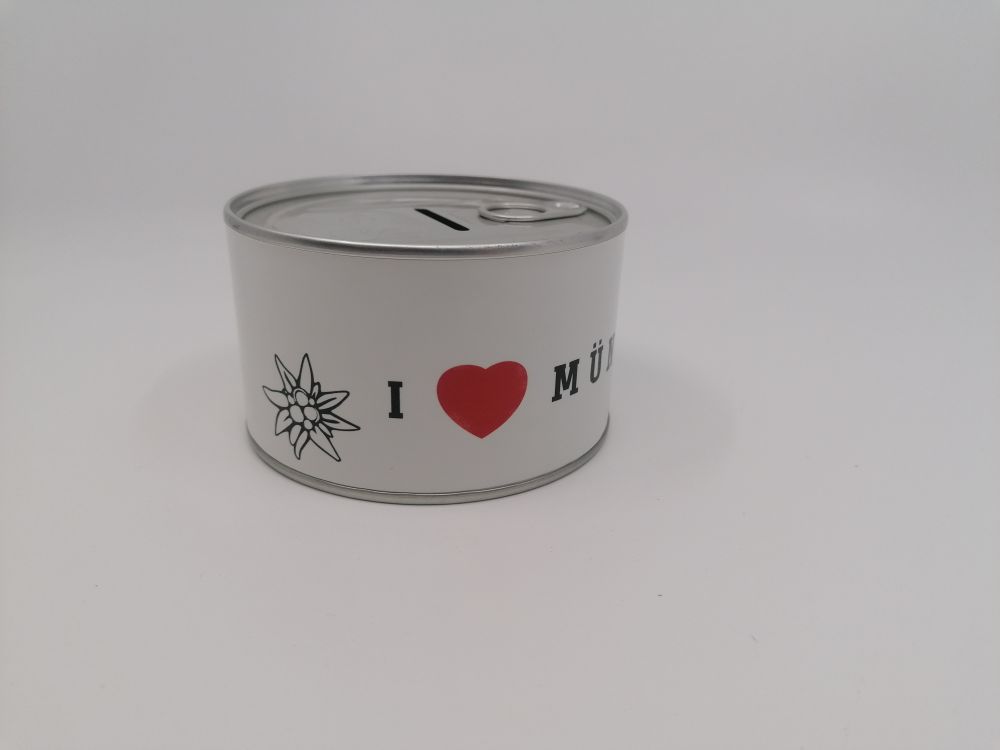 Spardose "I ♥ München"