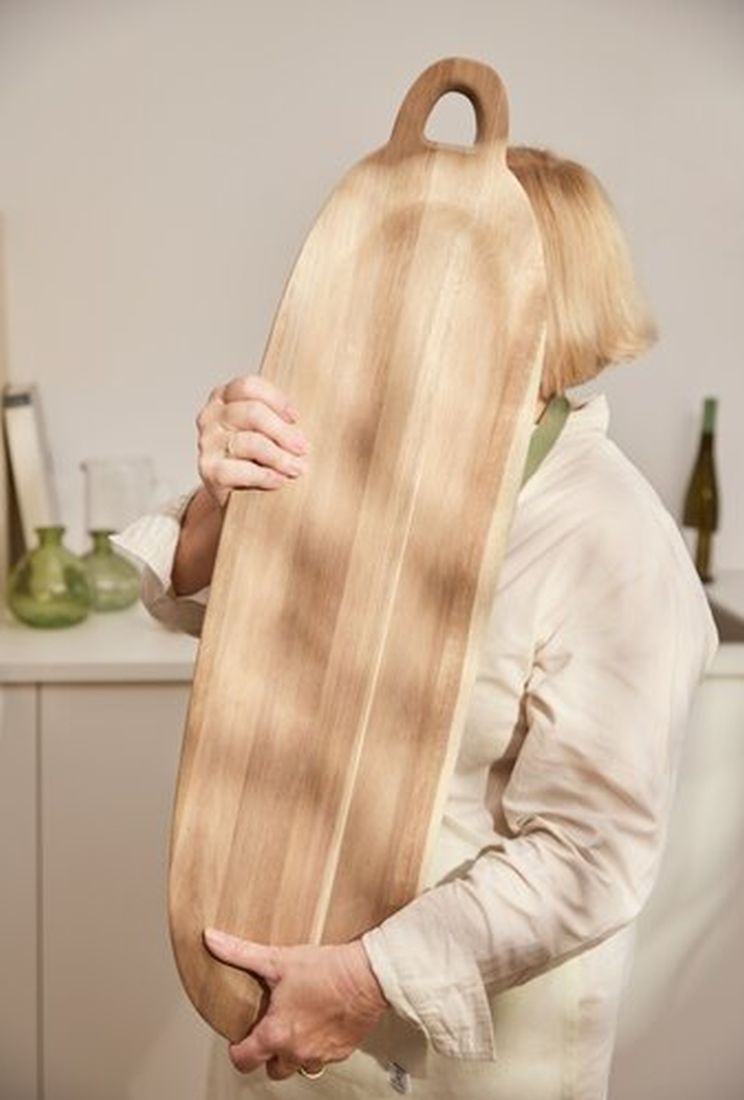 Holz, Hartholz, Gebeiztes Holz, Person, Schneidbrett