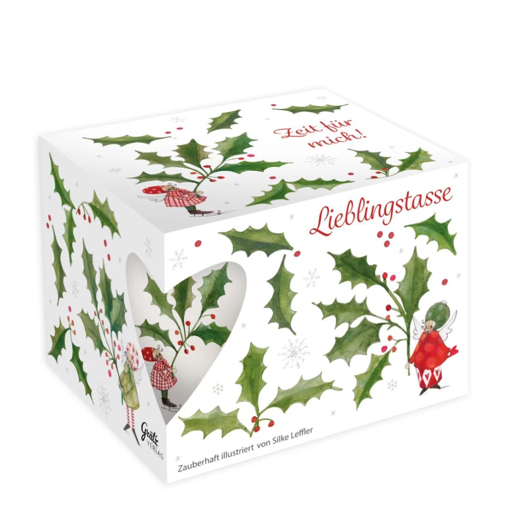 Weihnachtsbox, Holly, Schachtel, Zauberbuch?, Decor