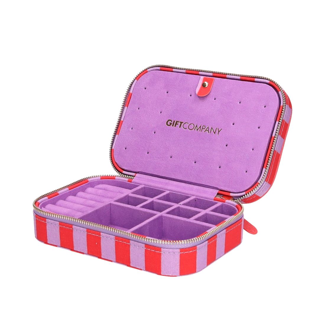 kosmetiktasche, etui, aufbewahrung, rosa, gestreift