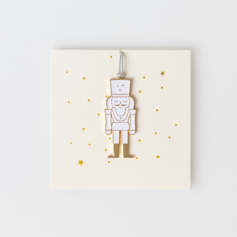 Ornament "Nussknacker" Person, Briefumschlag, Grußkarte, Post