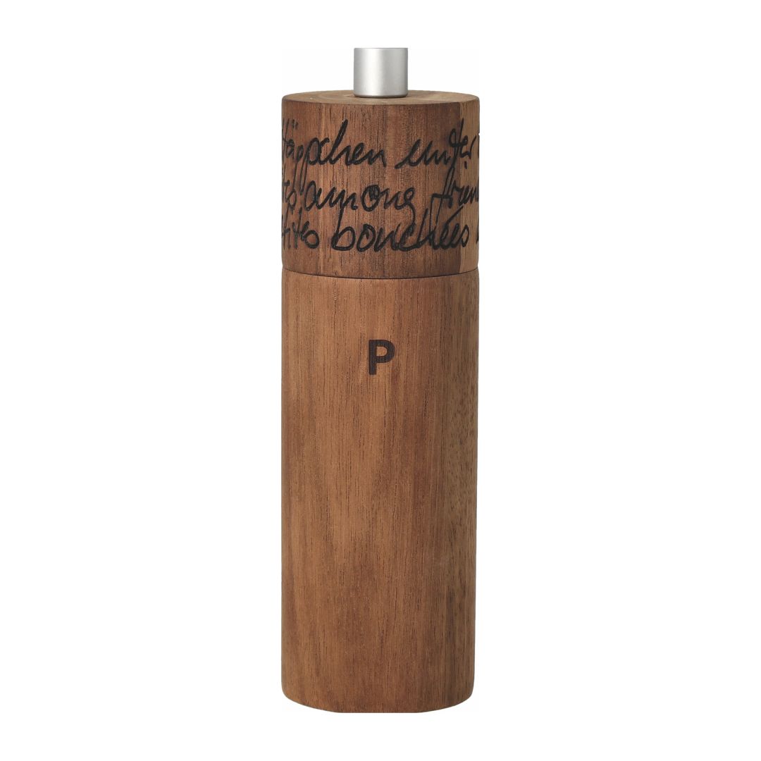 Häppchenweise Pfeffermühle Zylinder, Flasche