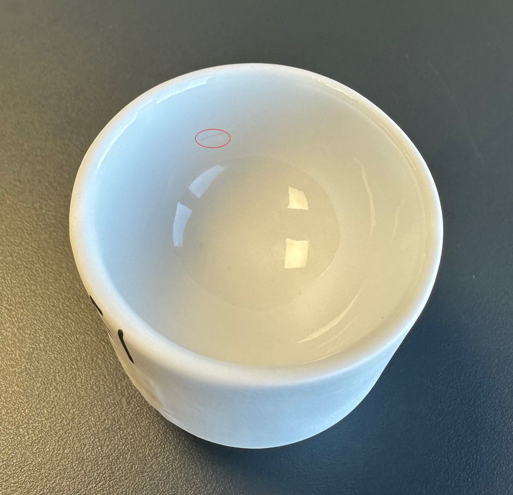 cookie cup, ceramic cup, weiße Tasse, Glasur, minimalistisches Design