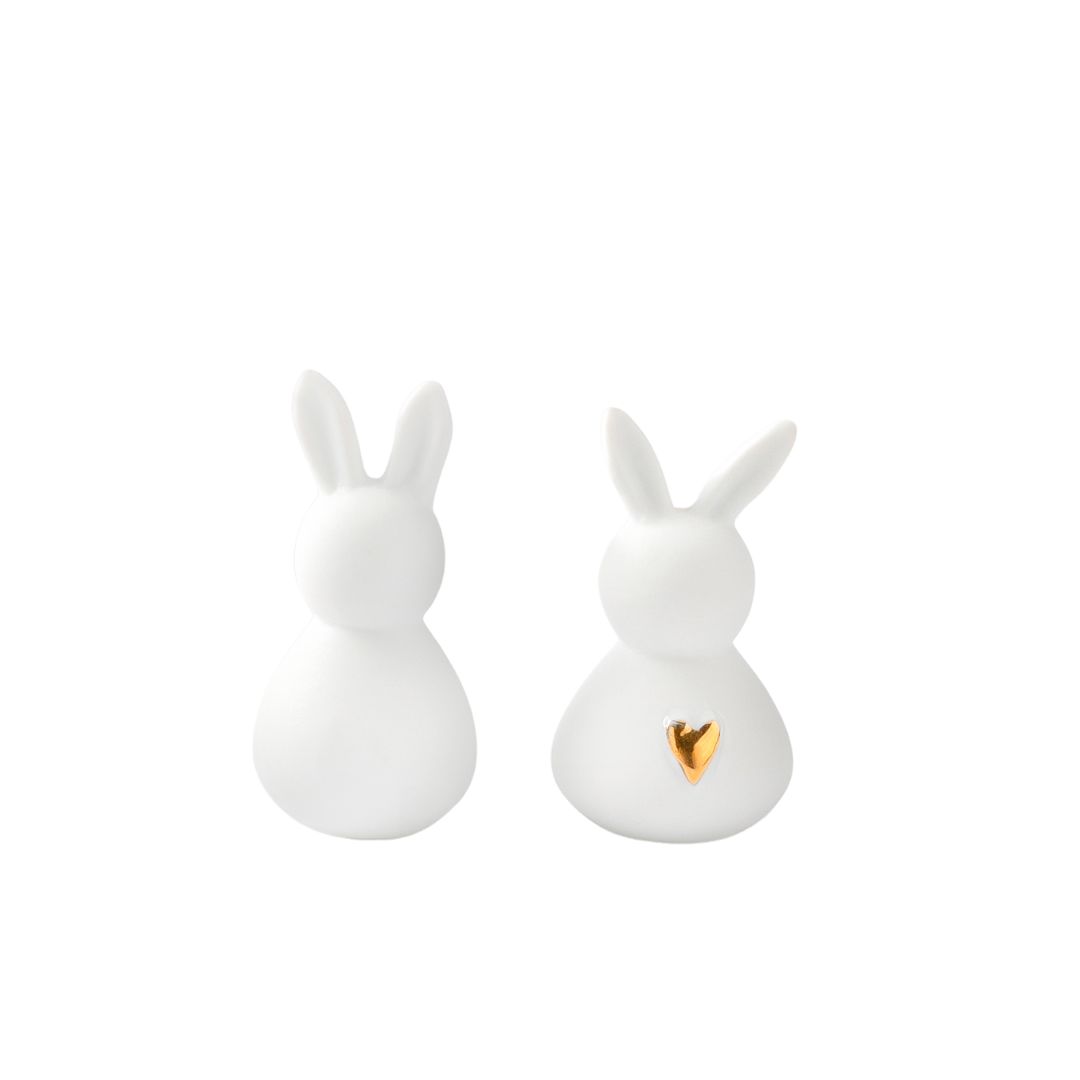 Minihasen 2er Set Zubehor, Ohrring, Schmuck