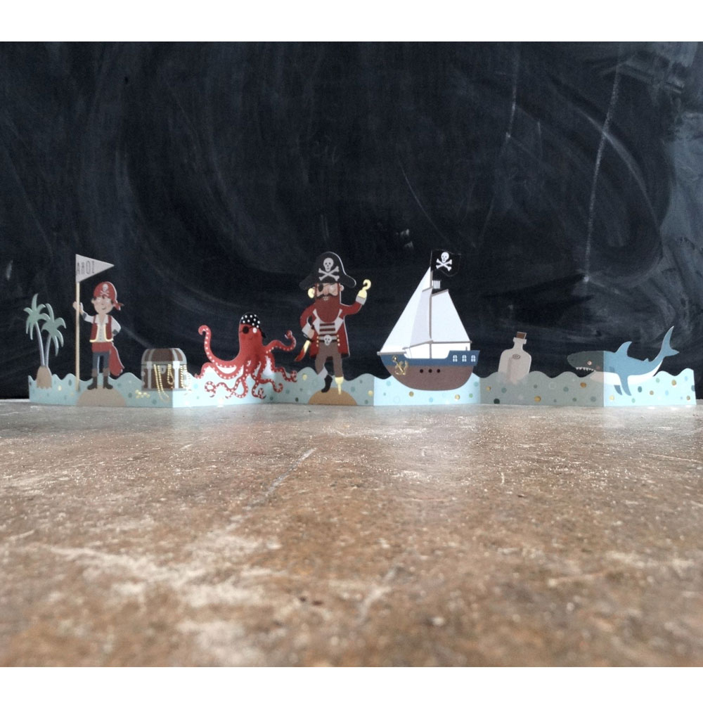 gof15256-1 Tischgirlande Piraten