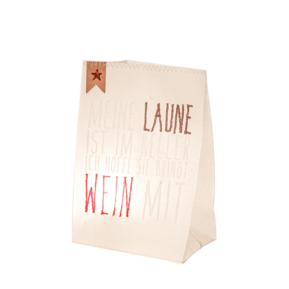 Lichtbeutel "Wein" Tasche