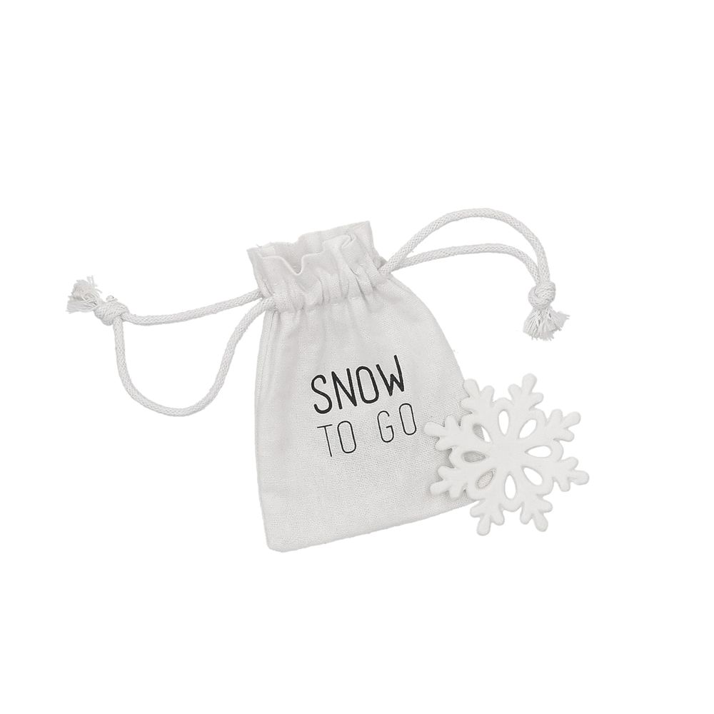 Glücksbringer "Snow to go" Schneeflocke Tasche, Zubehör, Handtasche