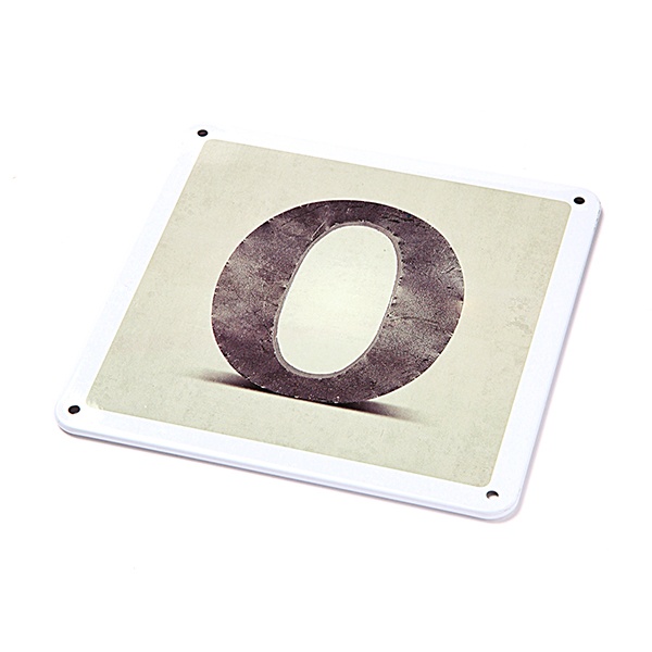 gross_10044-O-Perspektive_471420I8nYEep1wVJak Metallschild Buchstabe O
