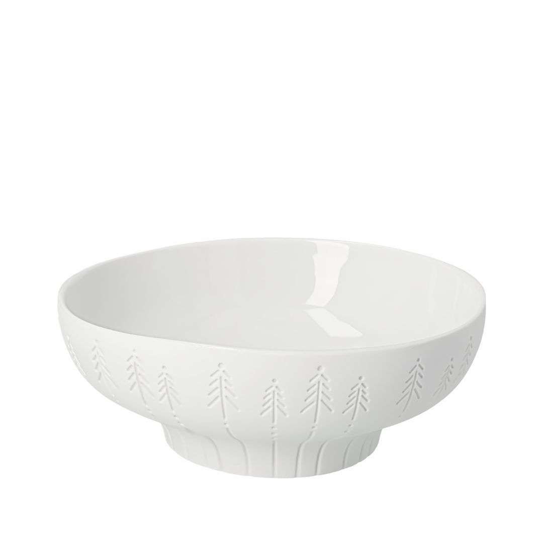 Kleine räder Porzellanschale Tanne aus der Mixed Kollektion mit umlaufendem Tannen-Motiv