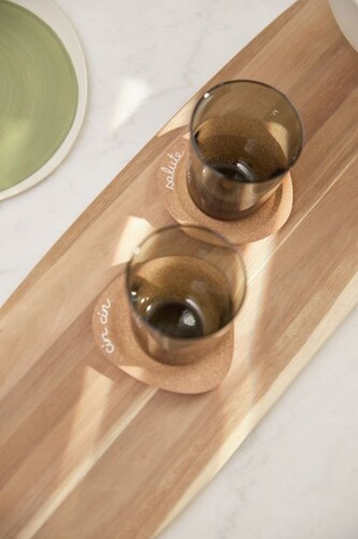 Glas, Holz, Hartholz, Tasse