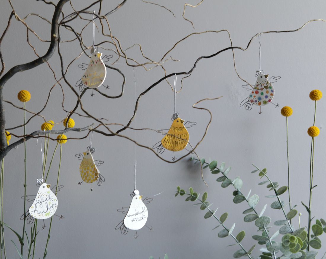 Kunst, Kunsthandwerk, Kronleuchter, Lampe, Vogel