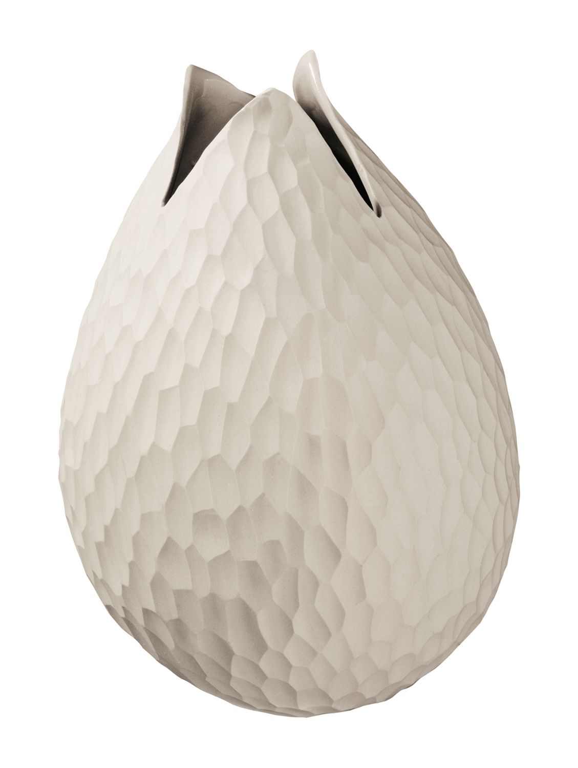Carve Vase, natur, 22 cm