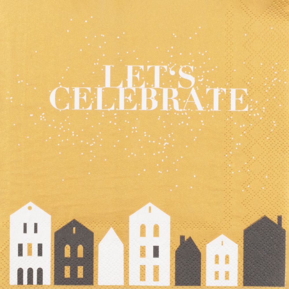 90604_result Serviette "Let´s celebrate"