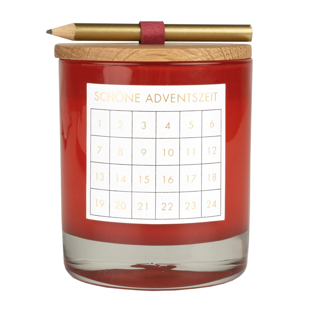 Adventskerze Winterspice