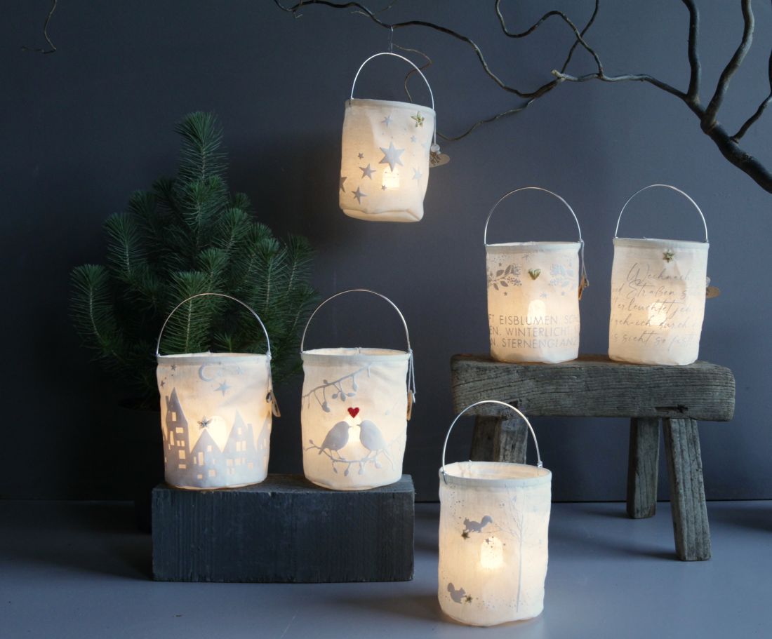 Lanterne, Laterne, Weihnachtsdeko, Sandlaterne, Lichtdeko