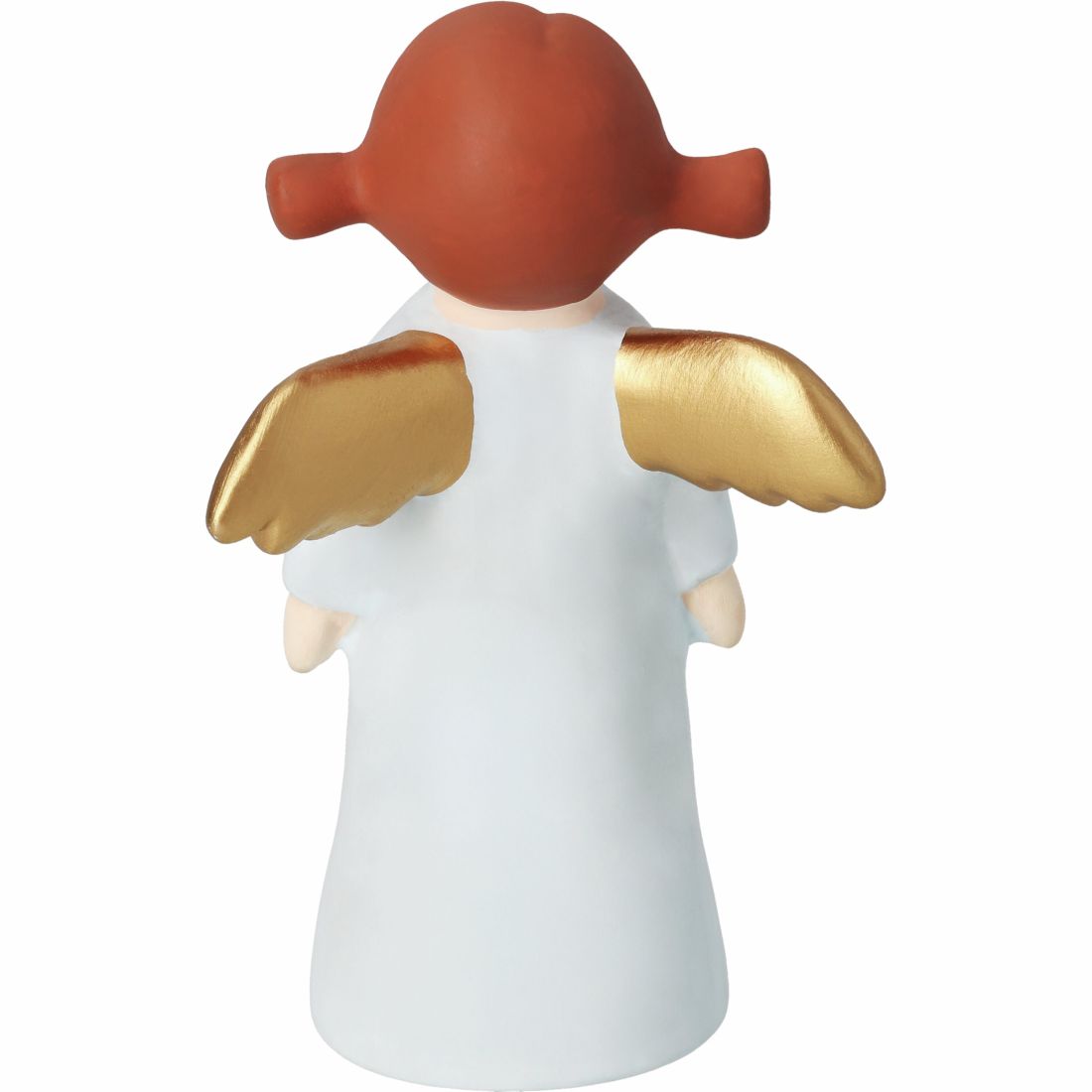 Engel, Figur, Gipsfigur, Goldene Flügel, Roter Kopf