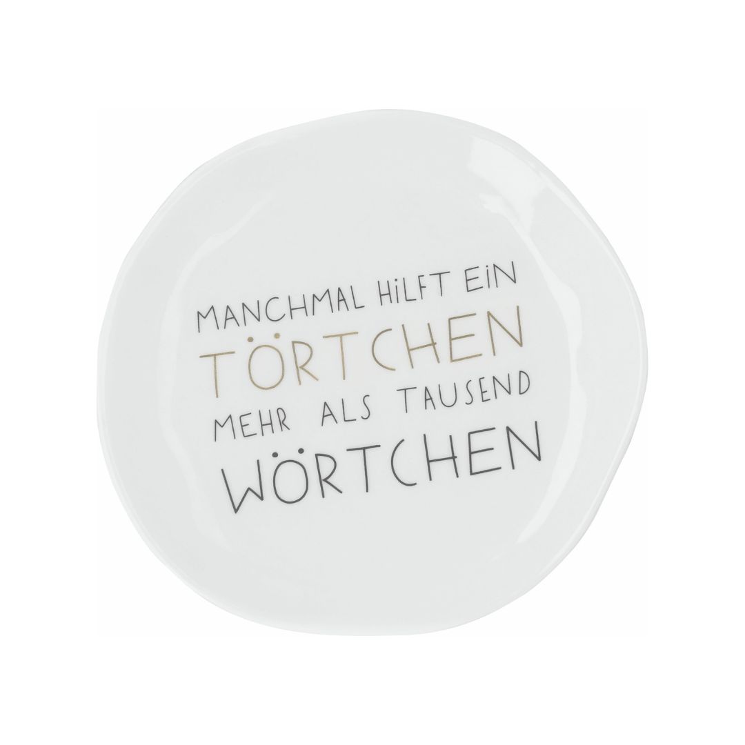 Mix & Match Teller klein "Törtchen" Kunst, Porzellan, Töpferei, Teller