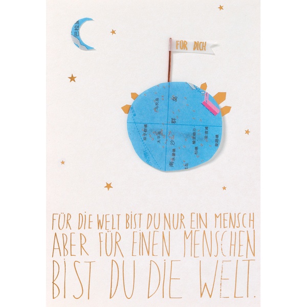 LandKarte "Für die Welt ..."