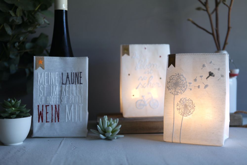 Lampe, Pflanze, Pflanze im Topf