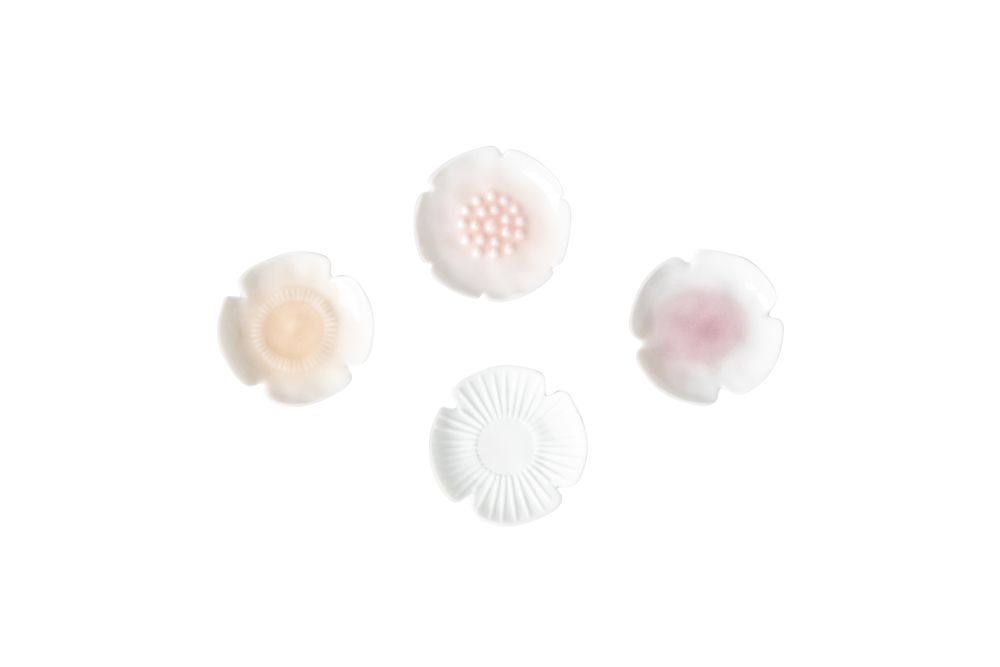 Das blühende Leben Streublüten 4er Set Kunst, Porzellan, Töpferei, Zubehör, Schmuck
