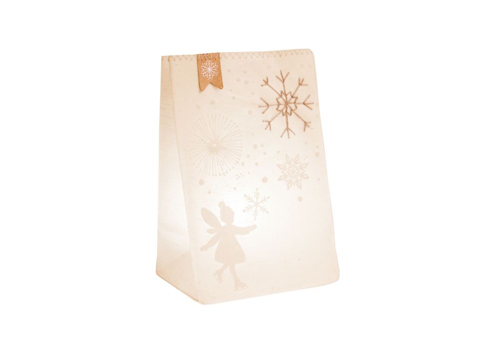 Winterlichtbeutel "Schneeflocken"
