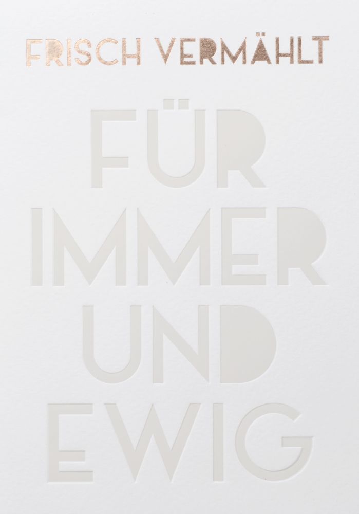 63426_result Prägegrußkarte "Für immer und ewig"