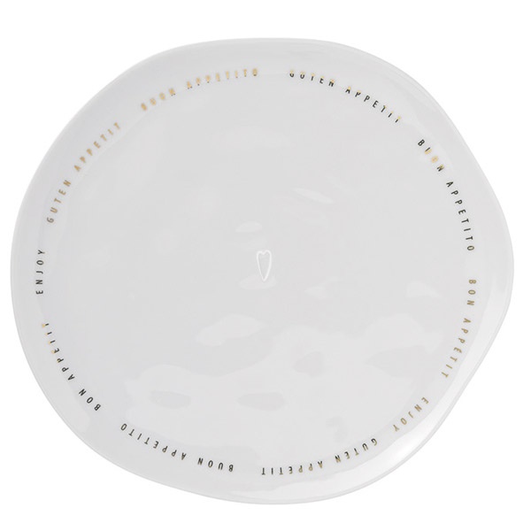 Poesie et Table großer Gourmetteller