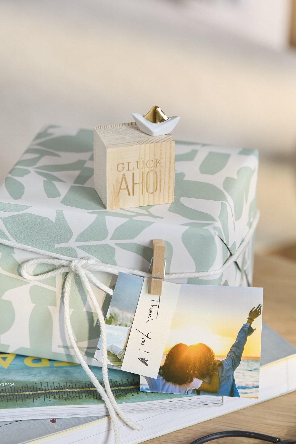 Geschenke, Geschenkverpackung, Band, Karte, Riegelknoten