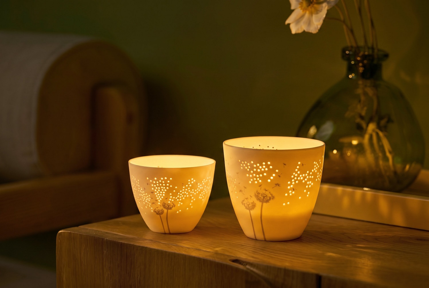 Teelicht, Teelichtglas, Kerzenhalter, Deko-Gläser, Votivkerze